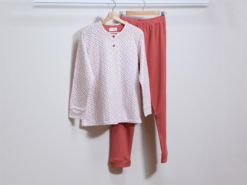 Pijama Mujer Butter Rojo